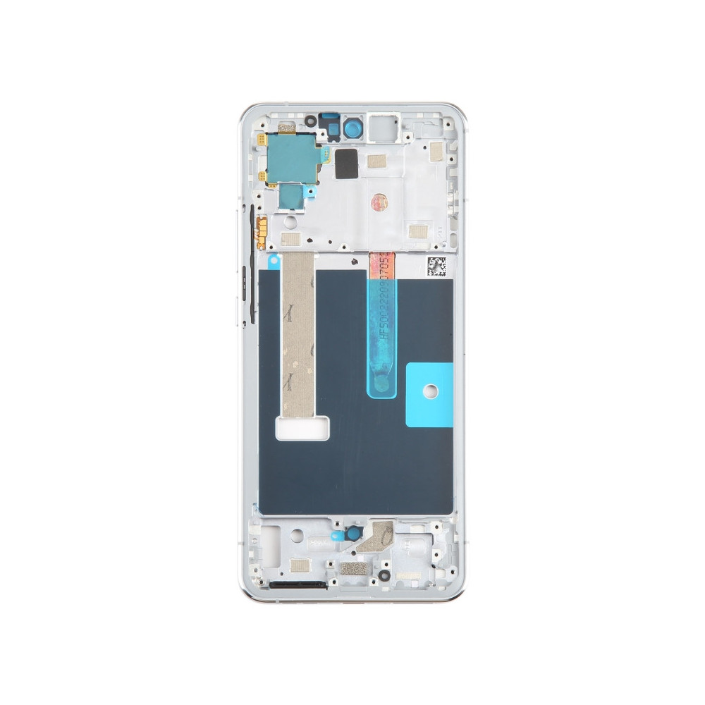 Nokia X30 Original Front Housing LCD Frame Bezel Plate (Silver)