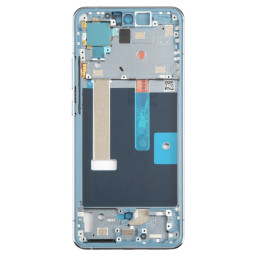 Nokia X30 Original Front Housing LCD Frame Bezel Plate (Blue)
