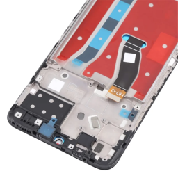 Huawei nova Y60 OEM Grade S LCD Screen and Digitizer Assembly + Frame Replacement Part (without Logo) - Silver