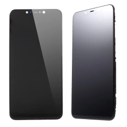 LCD Screen and Digitizer Assembly + Frame (without Logo) for Xiaomi Pocophone F1 / Poco F1 - Black