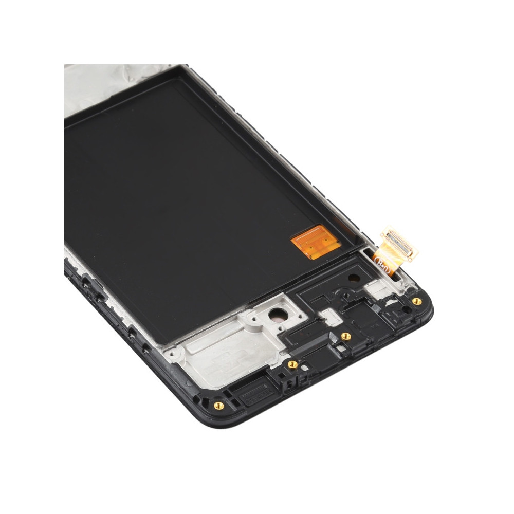 OLED LCD Screen for Samsung Galaxy A51 4G SM-A515(6.36 inch) Digitizer Full Assembly with Frame (Black)