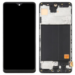 OLED LCD Screen for Samsung Galaxy A51 4G SM-A515(6.36 inch) Digitizer Full Assembly with Frame (Black)