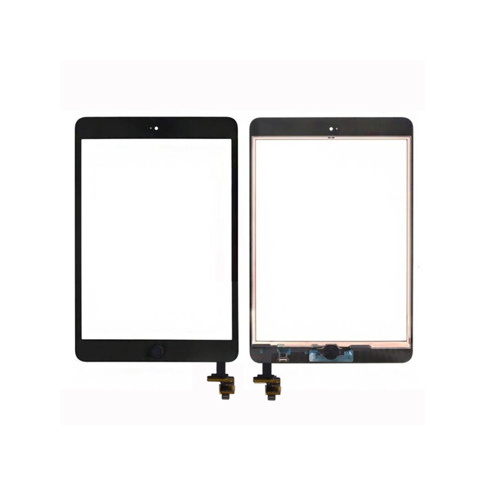 Touch Glass Digitizer Screen + IC Chip + Control Flex Assembly for iPad mini & iPad mini 2(Black)