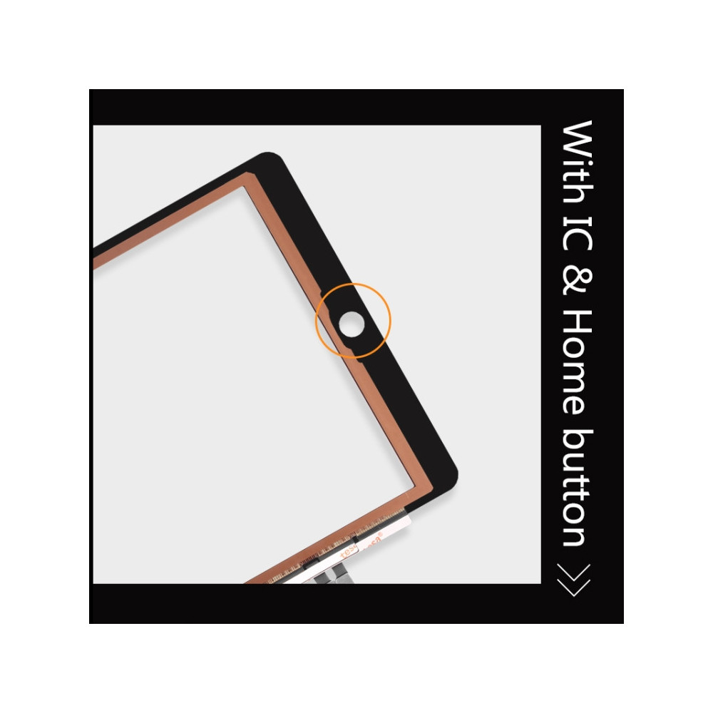 Touch Panel for iPad 9.7 inch (2018 Version) A1954 A1893(Black)