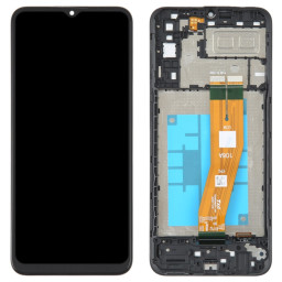 Samsung Galaxy A04E SM-A042 LCD Screen Digitizer Full Assembly with Frame