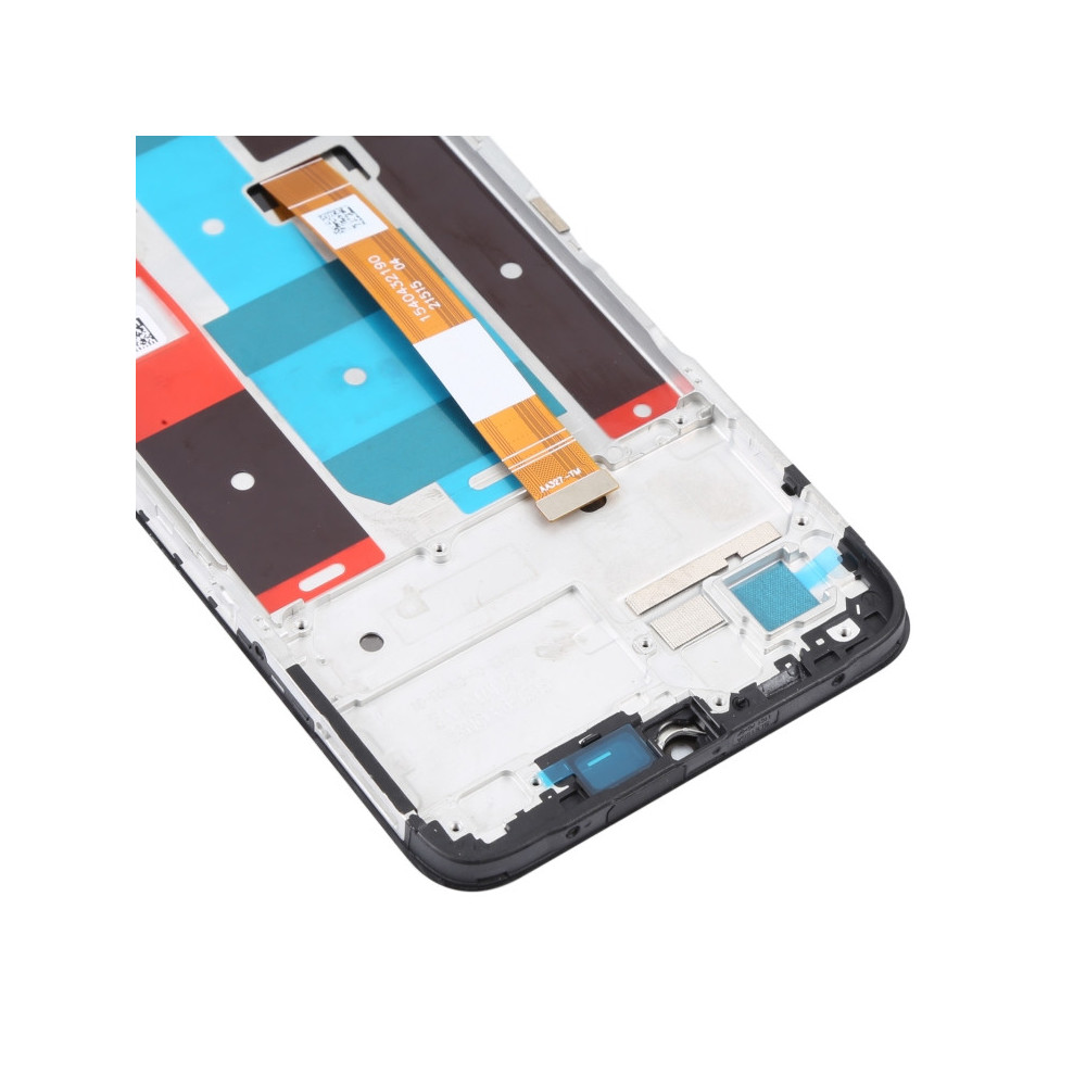 LCD Screen and Digitizer Full Assembly with Frame For Realme C35 RMX3511