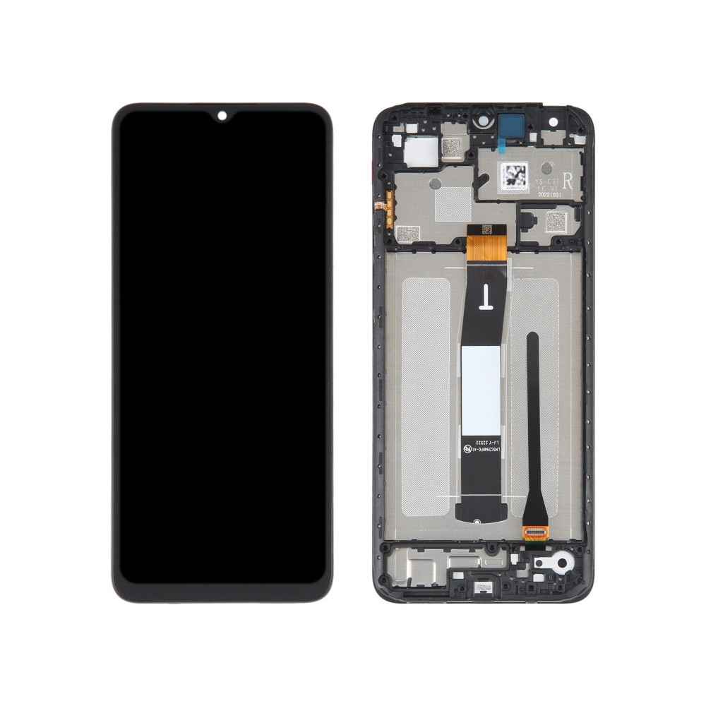 Xiaomi Poco C55 OEM LCD Screen Digitizer Full Assembly with Frame